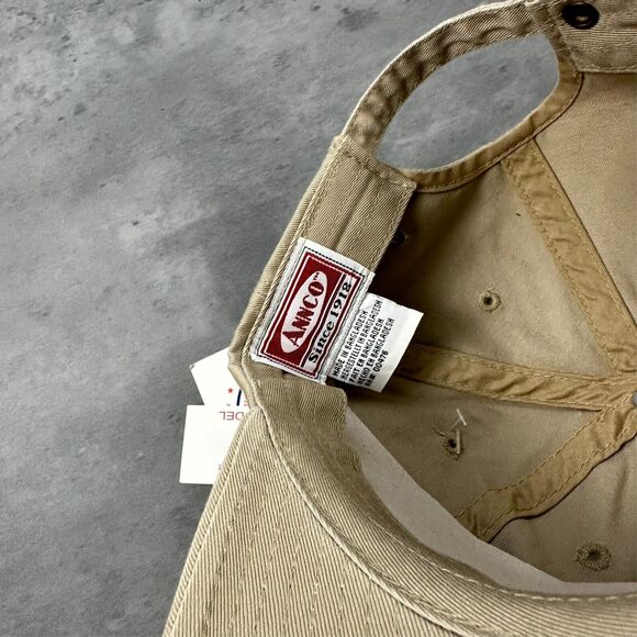 Vintage Deadstock NWT Cleveland Indians Khaki Annco Hat - Picture 4 of 8